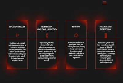 Bounne - sekcja usługi