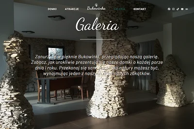 Bukowinka - Landing Page 'Galeria'