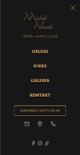 Michał Nowak Barber -nawigacja mobilna